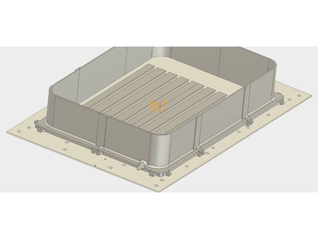 spritzschutz f r cnc fr se Spritzschutz cnc-Fräsen Teile cnc-Maschine cnc-Mühle 3D print model - Mito3D