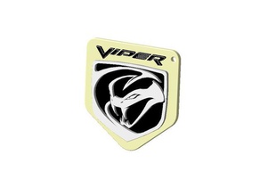 viper logo llavero signos y logotipos 3d print model - Mito3D