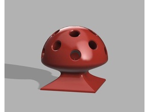 mantar aaa Pil tutucu ev gereçleri pil 3d print model - Mito3D