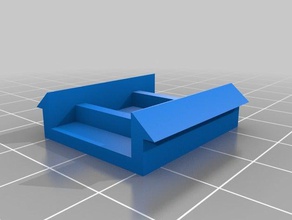 Akkordeon-Tür-clip Haushalt versorgt clip start 3d print model - Mito3D
