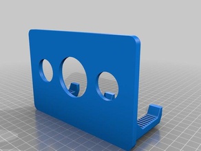 chuveiro de telefone montagem casa banho 3d print model - Mito3D