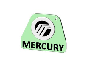 il mercurio segni e loghi 3d print model - Mito3D