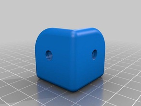 my customized corner support 3mm screw tool holders & boxes 3d print model - Mito3D
