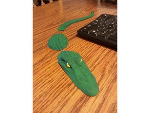 table-gator animaux 3d print model - Mito3D