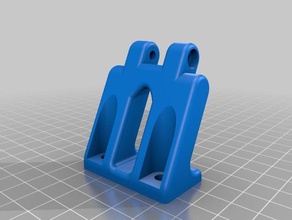 tevo little monster box mount modified default screws 3d printer parts tlm 3d print model - Mito3D