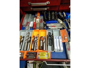 tool box organizing bins holders & boxes 3d print model - Mito3D
