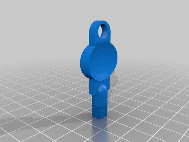 llave papel A impressão 3d 3D print model - Mito3D