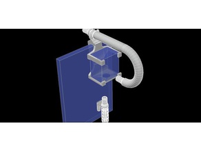 suction cleaning holder pets aquarium 3d print model - Mito3D