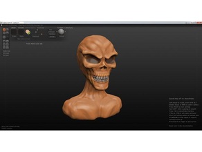 zombi heykeller sculptris heykel 3d print model - Mito3D