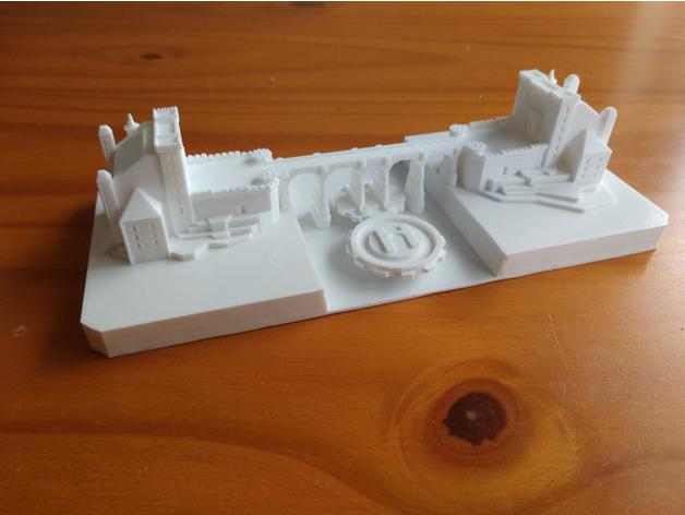 twins intro 3d printing frey game thrones house 3D print model - Mito3D