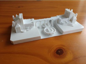 Zwillinge intro 3d-drucken frey game thrones Haus 3d print model - Mito3D