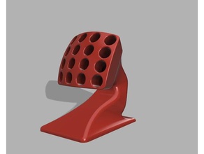 aaa Pil taret ev gereçleri tutucu pil 3d print model - Mito3D