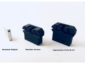 geeetech improved y belt holder 3d printer parts 3d print model - Mito3D