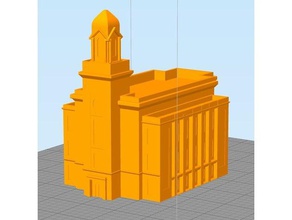 cedar-city-Tempel 3d-drucken 3d print model - Mito3D