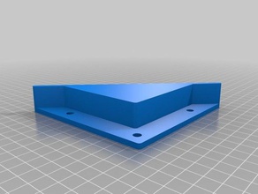 wall board bracket office 3d print model - Mito3D