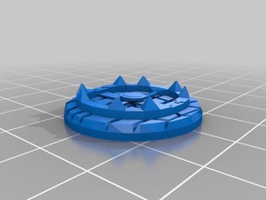 bear trap - miniature terrain toys & games cleric dragons druid dungeons fighter paladin ranger rogue thief warrior wizard 3d print model - Mito3D