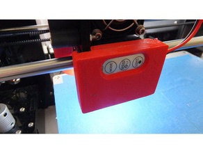 dimmer anet a6 sıcak sonunda ışık konut 3d yazıcı aksesuarları yükseltme son 3d print model - Mito3D