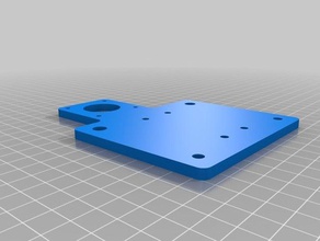 tevo tarantula xz-axis mounting plates separatet stl version lazy boys - 3d printer parts 3dprinter 3d print model - Mito3D