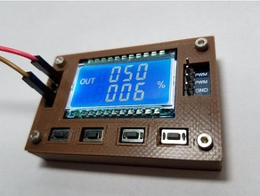 frequência pwm gerador de servo-motor passo testador eletrônica 3d print model - Mito3D
