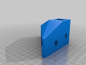 2020 x-y-z corner bracket 3d printing customized 3d print model - Mito3D