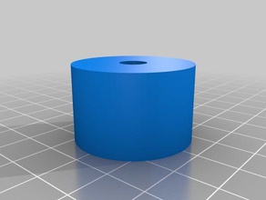 y-axis 3d printer base support cylinder parts 3d print model - Mito3D