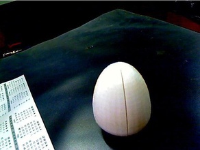 easter egg Die 3d-Drucker 3d print model - Mito3D