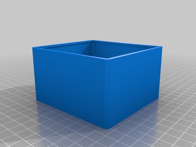 mi personalizados paramétrico de la caja los contenedores personalizado 3D print model - Mito3D