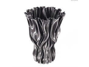 fluide vase josef prusa décor 3d print model - Mito3D