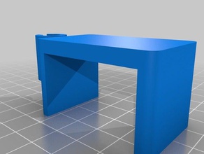 meu personalizados titular de cabo frames da cama organização personalizado 3d print model - Mito3D