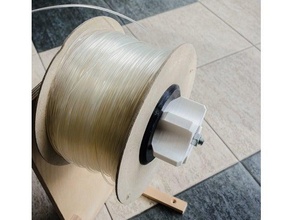 filament spool fix-nut https wwwthingiversecom thing 1122261 3d printer accessories holder nut 3d print model - Mito3D