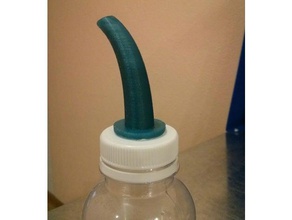 watering pot bailer bottle hand tools 3d print model - Mito3D