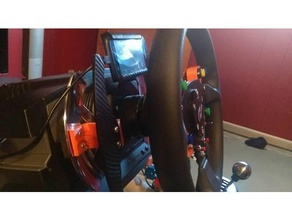 thrustmaster t500 paddle rallonges jeux de la base sim racing t500rs roue 3d print model - Mito3D