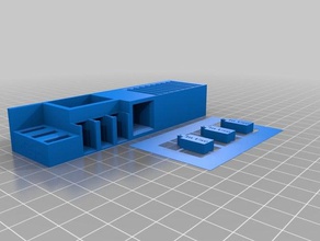 3d aksesuar depolama yazıcı baskı 3d print model - Mito3D