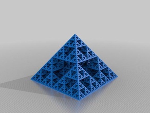 grande frattale piramide La stampa 3d 3d print model - Mito3D