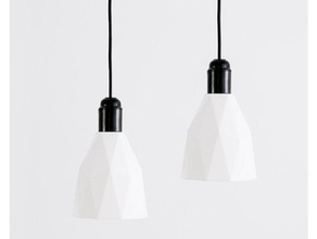 geometric lamp decor 3d print design designer geometry ikea lampshade minimal nordic 3d print model - Mito3D