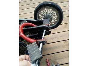 espaciador de pedal viejo triciclo las piezas repuesto 3d print model - Mito3D