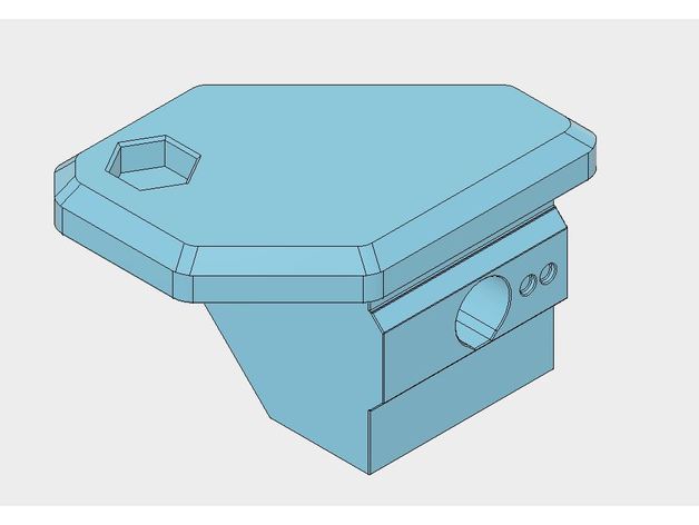 Bär upgrade rambo mini base upper lower mount 3d-Drucker Teile Bär-upgrade prusa i3 trägt ein mk2 3D print model - Mito3D
