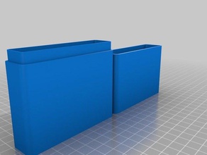 meine angepasste parametrische box planeswalk Karten Container kundengebundene 3d print model - Mito3D
