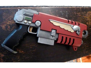 absolver bolt pistol hobby 40k space marine warhammer 3d print model - Mito3D