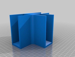 meu personalizados shelfie diy paramétrico prateleira de armazenamento designer organização personalizado 3d print model - Mito3D