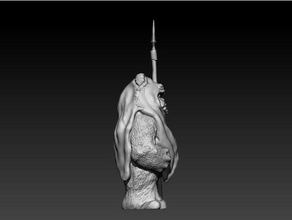 ewok spear creatures bear miniature star wars star-wars 3d print model - Mito3D