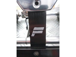 fanatec clubsport v2 logo elektronik pedallar 3d print model - Mito3D