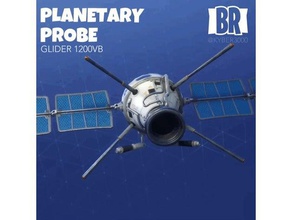 planetário da sonda fortnite scans e réplicas o blender teto legal battle royal planador planeta réplica de satélite brinquedo úteis 3d print model - Mito3D