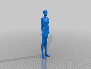 femme 034 Skulpturen 3d print model - Mito3D