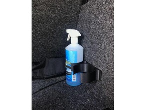 trunk bottle holder cleaning products like sisbrill 88mm automotive 3d print model - Mito3D