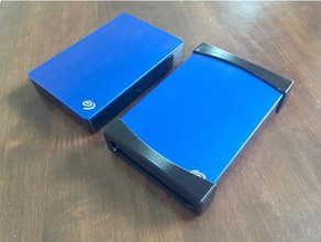 portatile backup plus di seagate hd paraurti computer caso auto difficile disco rigido pelle 3d print model - Mito3D