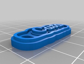 cata Schlüsselanhänger kundengebundene 3d print model - Mito3D