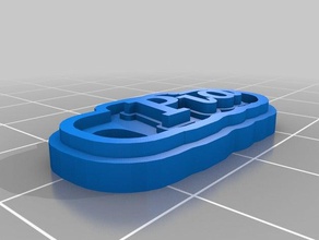 pia chaveiros personalizado 3d print model - Mito3D