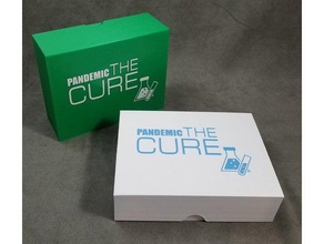 med-kit travel-Boxen Pandemie heilen experimentelle Medikamente Spielzeug & game Zubehör Brettspiel Brettspiel-inserts board einfügen Pandemie-die Heilung 3d print model - Mito3D