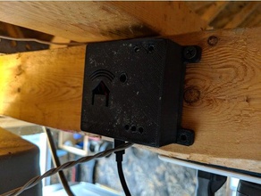 nodemcu relay housing garage door opener electronics arduino iot openhab 3d print model - Mito3D